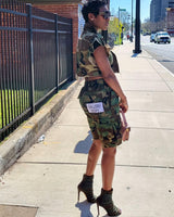 Camouflage Denim Jacket