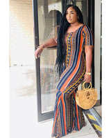 Brown Suga Flare Jumpsuit