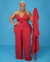 Burgundy Three Piece Me Set