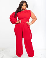 Jazlyn Cold Shoulder Jumpsuit