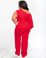 Jazlyn Cold Shoulder Jumpsuit