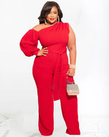 Jazlyn Cold Shoulder Jumpsuit