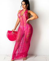 DEEP V NECK COVER UP