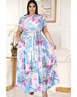 Perfectly Tied Skirt Set