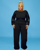 Runway Sequin Jumpsuit