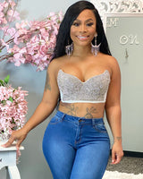 Fawn Crystal Bustier