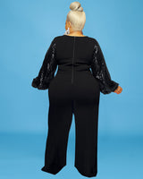 Runway Sequin Jumpsuit