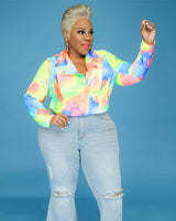 Colorful Moto Jacket