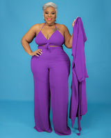 Burgundy Three Piece Me Set