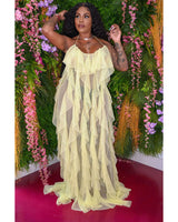 Rustic Ruffle Dresses