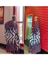 Rich Queen Vibes- 2pc Kaftan Top/Pant SET