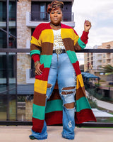 COLOR BLOCK Cardigans