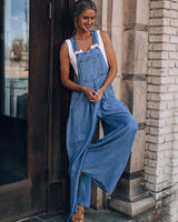 EVELYN DENIM JUMPSUIT