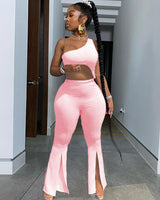 Curves Flare Pant Set