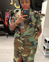 Camouflage Denim Jacket