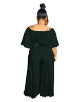 Pleated Jumpsuit