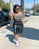 Pearls & mirrors corset