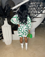 Think About It Shirt Dress