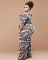 Cocoon Camo Jumpsuit