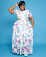 Perfectly Tied Skirt Set