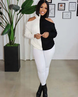 The “Pick a side” Sweater