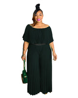 Pleated Jumpsuit