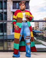 COLOR BLOCK Cardigans