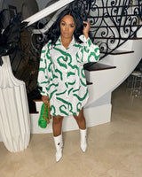 Call It Out Shirt Dress