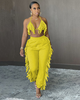 Char Fringe Pants Set