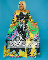 JENNI OFF SHOULDER MAXI DRESS