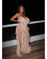 Rustic Ruffle Dresses