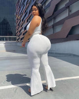 Curves Flare Pant Set