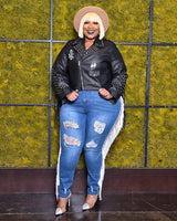 Game Queen Moto Jacket