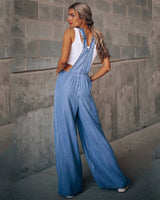 EVELYN DENIM JUMPSUIT