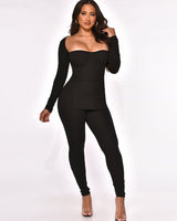 SWEETHEART RIBBED SET