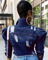 MARGO Puff Denim Jacket