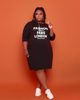 FASHION HOODIE DRESS