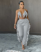 Char Fringe Pants Set