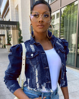 MARGO Puff Denim Jacket