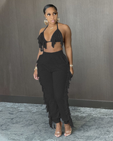 Char Fringe Pants Set