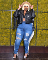 Game Queen Moto Jacket