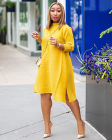 Quintessa- Pleats Swing Dress