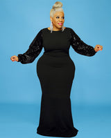 Runway Sequin MAXI Gown