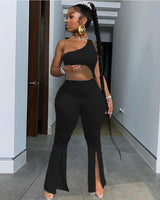 Curves Flare Pant Set