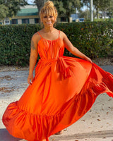 Romantic Beach Maxi Dress