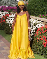 Romantic Beach Maxi Dress