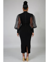 RUFFLE ME DOWN DRESS