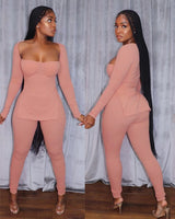 SWEETHEART RIBBED SET