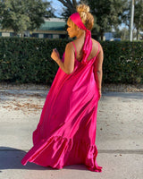 Romantic Beach Maxi Dress