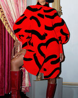 Think About It Shirt Dress